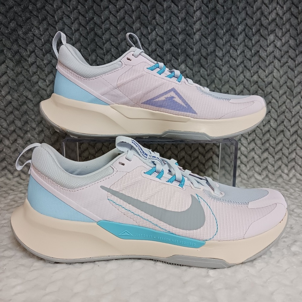 Nike Juniper Trail 2 Next Nature Pearl Pink Blue Women's Running Shoes Size 8.5